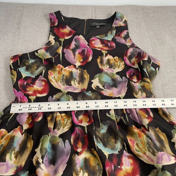 MM Couture by Miss Me Dress Women's Size Large Floral Flare Sleeveless - Picture 12 of 12